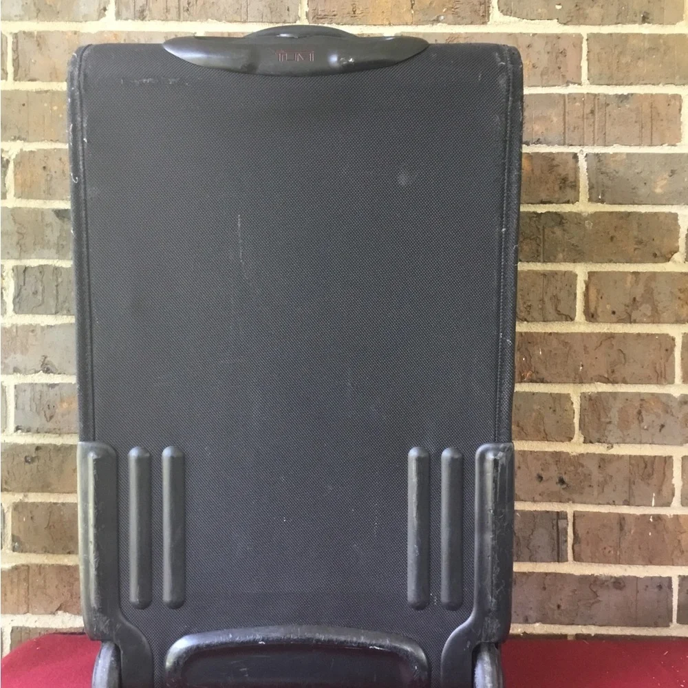 Tumi Black Men's Rolling Carry-On Travel Bag